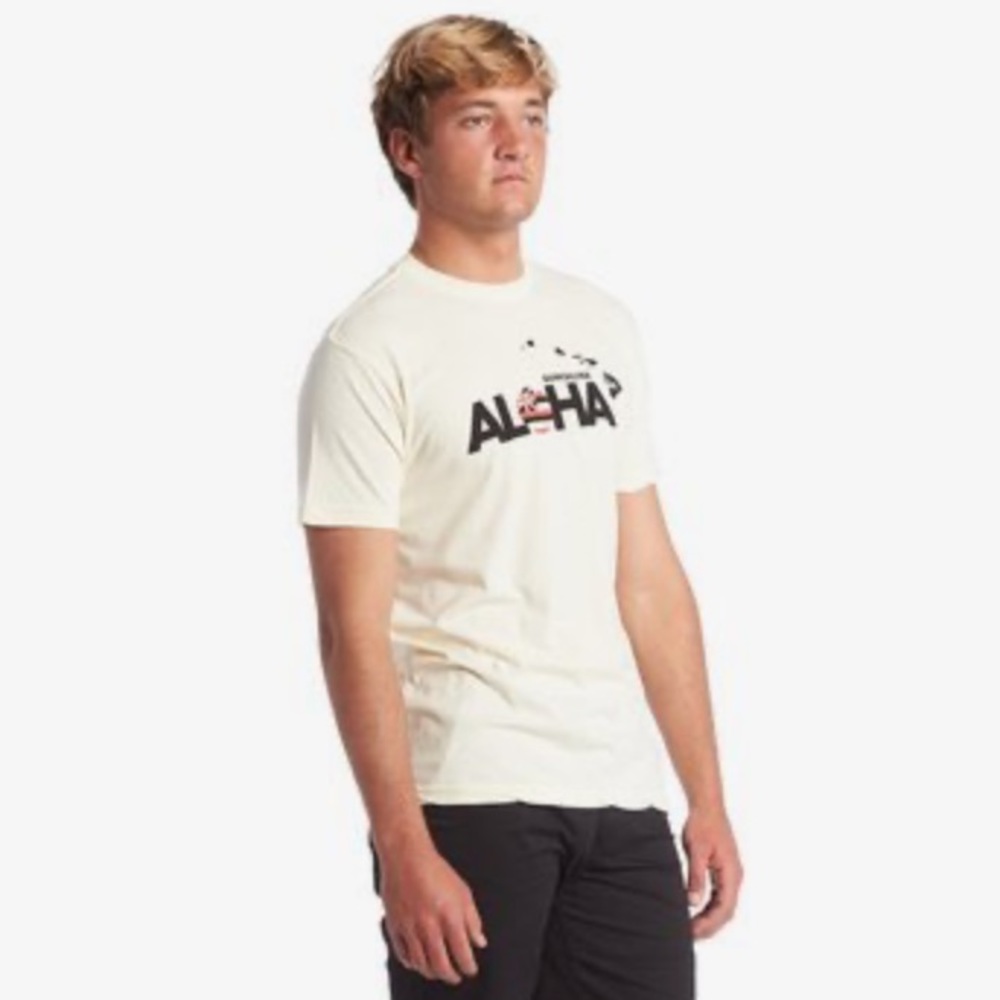 NWT Quiksilver HI Aloha Island Short Sleeve T-Shirt Size Large
